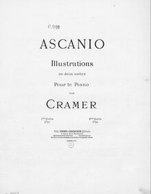 Partition  No.1, Illustrations sur Ascanio, Cramer, Henri (fl. 1890)
