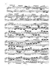 Partition No.7 en E minor, BWV 793, 15 symphonies, Three-part inventions