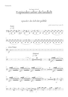 Partition violoncelles, Concerto pour violoncelle & Doublebass, WesenAuer, Peter par Peter WesenAuer