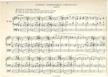 Partition , Scherzo Symphonique Concertant, Ecole d Orgue, École d Orgue, basée sur le plain-chant romain