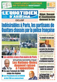 Le Quotidien d’Abidjan n°2931 - du mardi 22 septembre 2020
