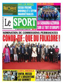 Le Sport n°4686 – 12/07/2021