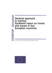 Sectoral approach to training