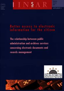 Better access to electronic information for the citizen