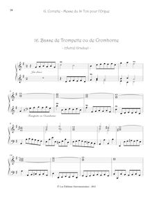 Partition , Basse de Trompette ou de Cromhorne - (Autre) Graduel, Messe du 8e Ton pour l’Orgue