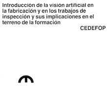 Introducción de la visión artificial en la fabricación y en los trabajos de inspección y sus implicaciones en el terreno de la formación
