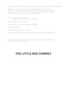 The Little Red Chimney - Being the Love Story of a Candy Man