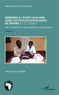 Remédier à l échec scolaire dans les écoles catholiques de Bukavu (R. D. Congo)