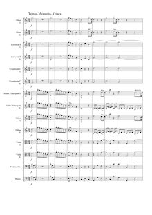 Partition , Tempo minuetto. Vivace, Concertone, Concertone No.2