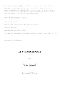 At Sunwich Port, Part 2. - Contents: Chapters 6-10
