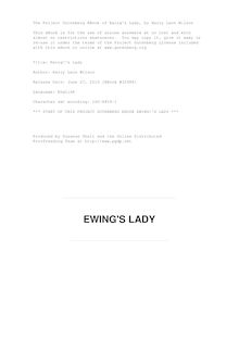 Ewing s Lady