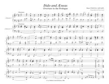 Partition complète, Dido et Aeneas, Dido and Æneas, Purcell, Henry par Henry Purcell