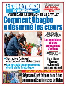 Le Quotidien d’Abidjan n°4103 - du mardi 12 avril 2022