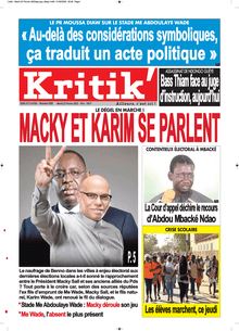 Kritik n°859 - du mardi 22 février 2022