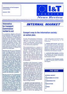 I & T MAGAZINE News Review. Autumn 1994