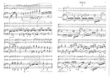 Partition complète et parties, Piano Trio, Op.165, E minor