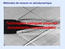 Méthodes de mesure en aérodynamique