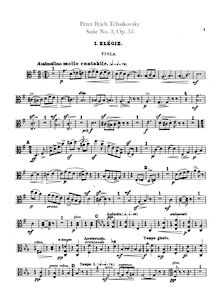 Partition altos,  No.3, Tchaikovsky, Pyotr