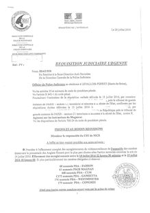 Attentat de Nice : Requisition judiciaire de la SDAT pour effacer les images de l attaque