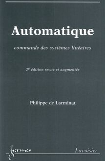 Automatique : commande des systèmes linéaires