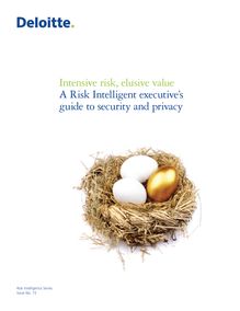 Risk Intelligence whitepaper series: Issue 15