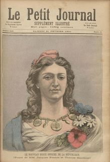 LE PETIT JOURNAL SUPPLEMENT ILLUSTRE  N° 13 du 21 février 1891