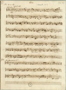 Partition Trios (parties), Trios, quatuors & sextuors pour cor en different crooks