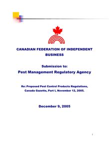 CFIB is providing comment on two items related specifically to the Own Use Importation (OUI) provision