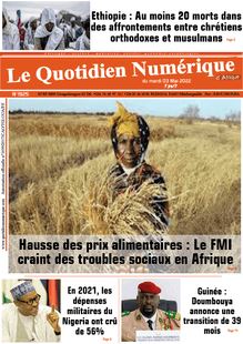 Le Quotidien Numérique d’Afrique n°1925 - du mardi 03 mai 2022