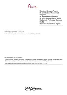 Bibliographies critique  ; n°1 ; vol.3, pg 911-937