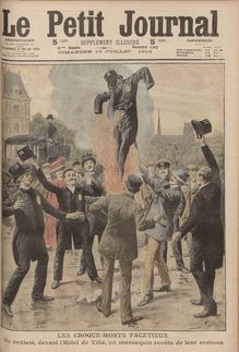 LE PETIT JOURNAL SUPPLEMENT ILLUSTRE  N° 1025 du 10 juillet 1910