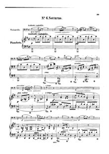 Partition de piano, Deux nocturnes, Chopin, Frédéric