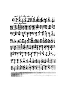 Partition Basso generale per l organo, Canzon Vigesimaterza à 5 par Claudio Merulo