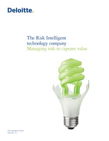 Risk Intelligence whitepaper series: Issue 13