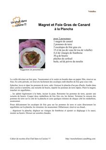 Magret et Foie Gras de Canard