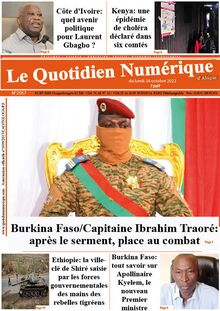 Le Quotidien Numérique d’Afrique n°2057 - du lundi 24 octobre 2022