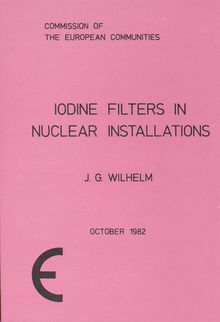 Iodine filters in nuclear installations