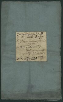 Partition complète, Alma Redemptoris Mater, A minor, Zelenka, Jan Dismas