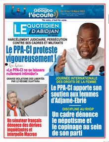 Le Quotidien d Abidjan n°4324 - du vendredi 17 mars 2023