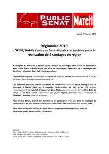 Partenariat ifop public sénat paris match 01022010
