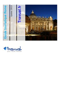 Guide touristique 2013 : Rome