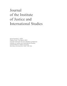 Journal of the Institute of Justice and International Studies