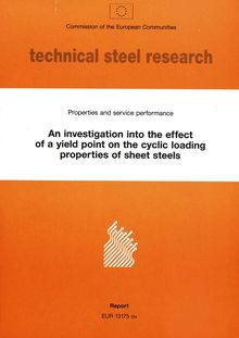 An investigation into the effect of a yield point on the cyclic loading properties of sheet steels