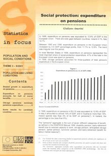 9/01 STATISTIQUES EN BREF - POPULATION ET CONDITIONS SOCIALES