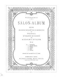 Partition de piano, Salon-Album 6 Melodische Vortragsstücke im Leichten Style, Op.43