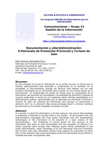 Comunicaciones – Grupo 13 Gestión de la Información ...