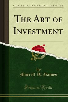 Art of Investment