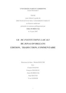 UNIVERSITE PARIS IV SORBONNE Ecole Doctorale I
