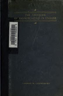 The standard of pronunciation in English
