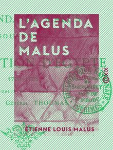 L Agenda de Malus - Souvenirs de l expédition d Égypte, 1798-1801